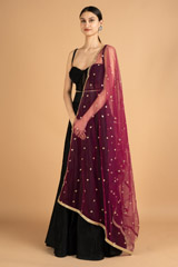 Purple DupattaDSC08000