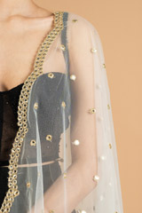 White Scallop DupattaDSC07994