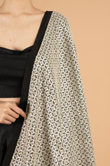 White And Black DupattaDSC06998