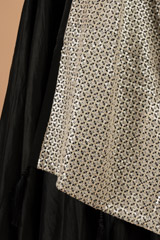 White And Black DupattaDSC07000