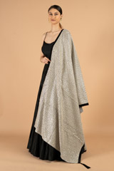 White And Black DupattaDSC07002