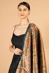 Yellow Floral DupattaDSC07274