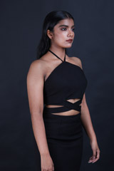 Black Midi DressIMG_6301