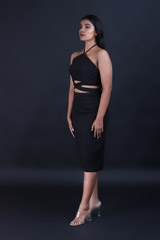 Black Midi DressIMG_6304