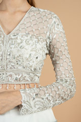 White sequin lehengaDSC09847