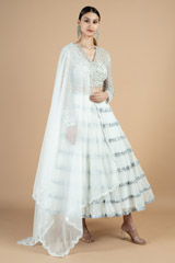 White sequin lehengaDSC09852