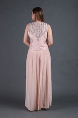 Peach Embroidered Top Bottom SetIMG_3894