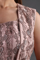 Peach Embroidered Top Bottom SetIMG_3897