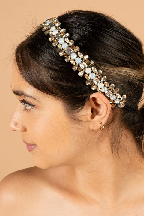 Floral Embellished Head Band
