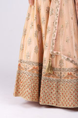 Beige Embellished LehengaIMG_9916