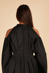 Black Kimono Style GownDSC09679