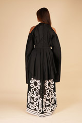 Black Kimono Style GownDSC09680