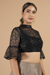 Black Embellished BlouseDSC07224