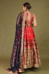 Banarasi Lehenga Set With Mirror WorkDSC05150
