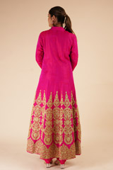 Pink Embroidered Jumpsuit SetDSC08113