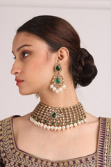 Dark Purple Banarasi LehengaIMG_4554