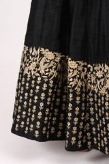 Black Embroidered GownIMG_4511