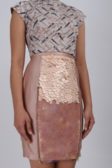 Pink Embellished Top With SkirtIMG_2673