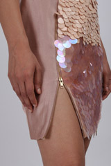 Pink Embellished Top With SkirtIMG_2675