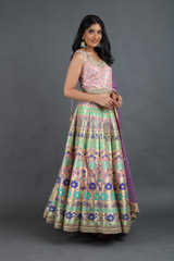Peach Banarasi Lehenga SetIMG_1662