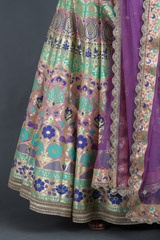 Peach Banarasi Lehenga SetIMG_1667
