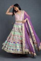 Peach Banarasi Lehenga SetIMG_1671