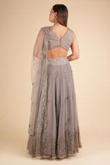 Ash Grey LehengaDSC01894