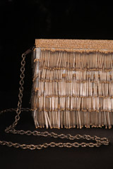 Gold Fringe ClutchIMG_2831