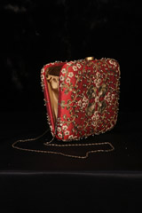 Red Zardozi ClutchIMG_2608