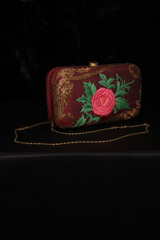 Maroon Rose Clutch5208_video