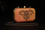 Mustard Floral Zardozi ClutchIMG_2743