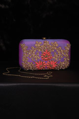Purple Marigold Clutch5211_video