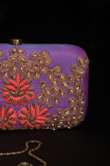 Purple Marigold ClutchIMG_2846