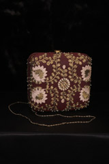 Brown Lilly ClutchIMG_2624