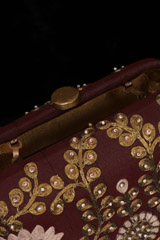 Brown Lilly ClutchIMG_2628