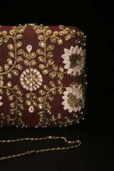 Brown Lilly ClutchIMG_2631