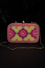 Multi Color Honey Comb ClutchIMG_1642