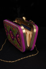 Multi Color Honey Comb ClutchIMG_1647