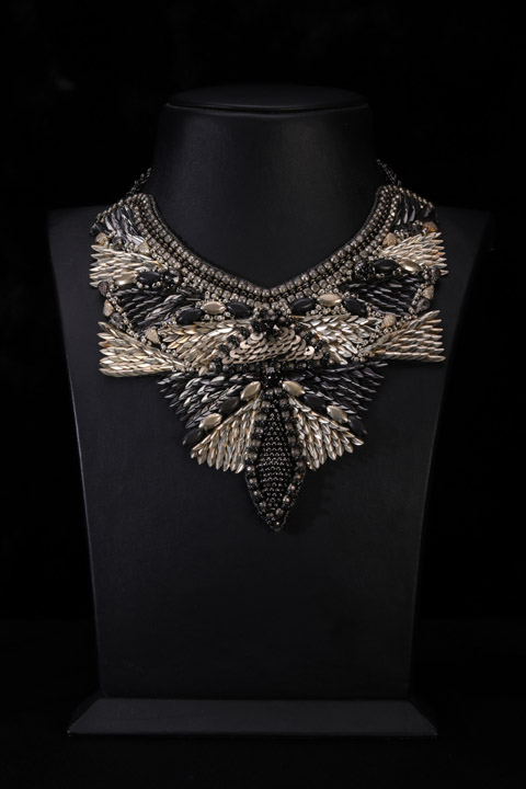 Beaded neck Piece
