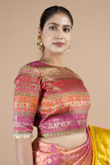 Multi color blouseDSC09477