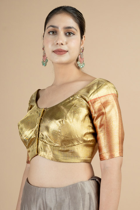 Golden blouse