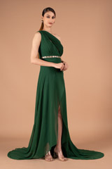 Green High-Slit GownDSC01158