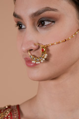 Golden Red Stone Nath_DTR4005