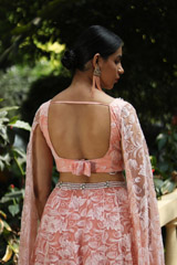 Peach Thread Top Bottom Set1