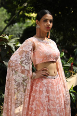 Peach Thread Top Bottom Set6