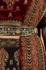 Black Flower Embroidered BeltDSC01319