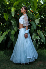 Pastel Blue Lehenga SetIMG_0278