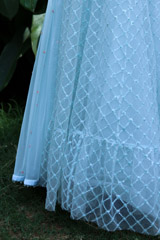 Pastel Blue Lehenga SetIMG_0287