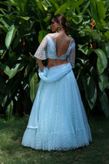 Pastel Blue Lehenga SetIMG_0315