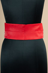 Red Embellished Corset BeltDSC00153